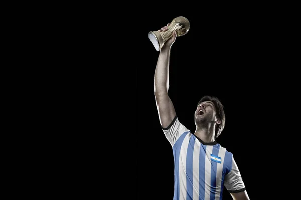 Аргентинський футболіст — стокове фото