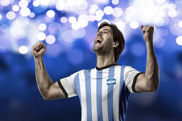 Giocatore di calcio argentino — Foto Stock