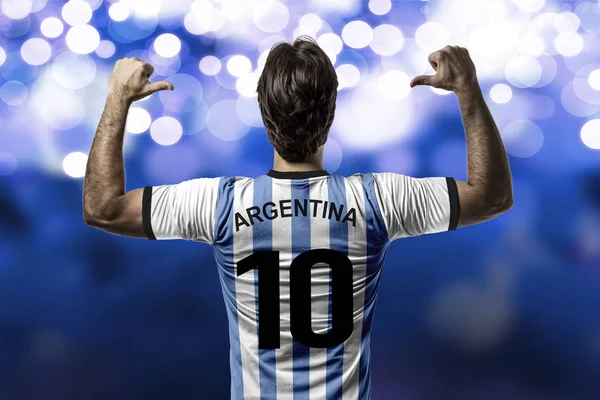 Argentinska fotbollsspelare. — Stockfoto