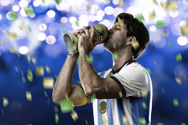 Argentinian soccer player — Stock Photo, Image