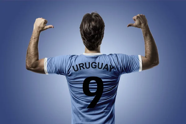 Uruguaylı futbolcu — Stok fotoğraf