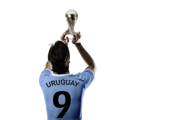 Ουρουγουανός ποδοσφαιριστής — Φωτογραφία Αρχείου