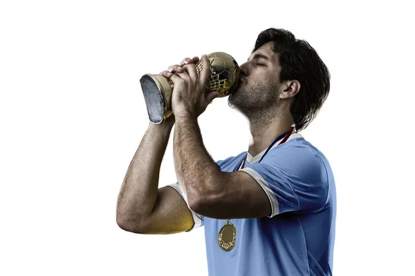 Uruguayan soccer player — Stock Photo, Image