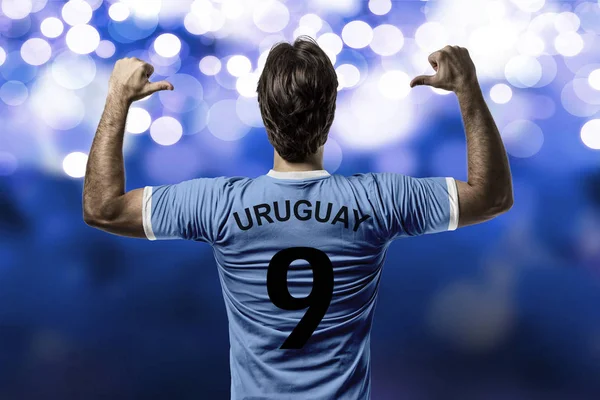 Uruguaylı futbolcu — Stok fotoğraf