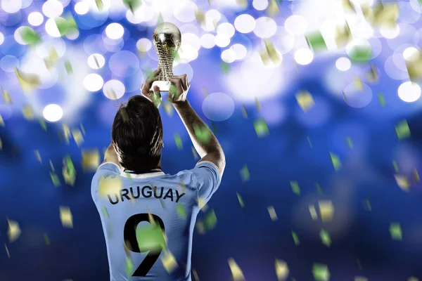 Uruguayi labdarúgó — Stock Fotó