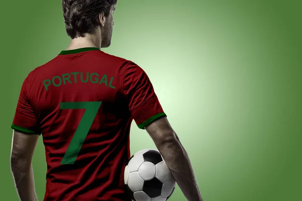 Portugalský fotbalista — Stock fotografie