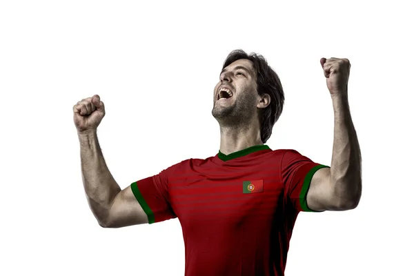 Portuguese soccer player — Stock Photo, Image