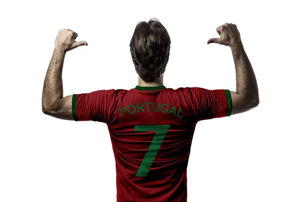 Portekizli futbolcu — Stok fotoğraf