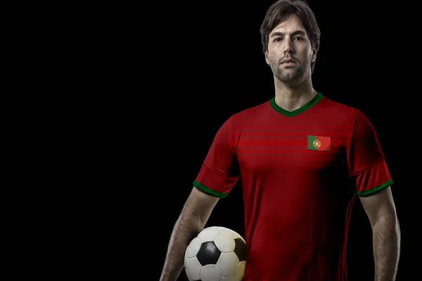 Portugalský fotbalista — Stock fotografie