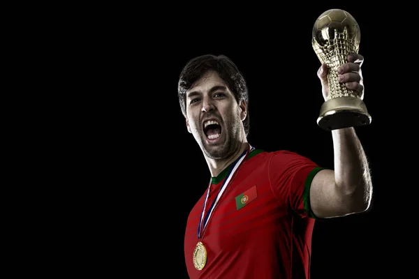 Футболист Португалии — стоковое фото