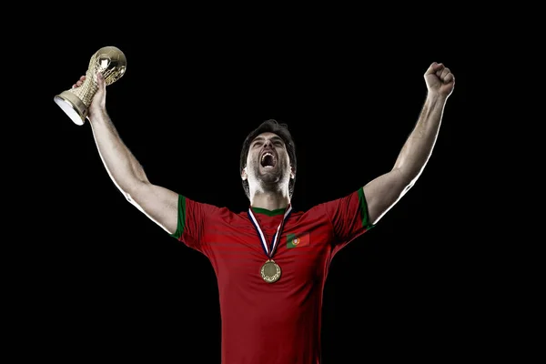 Portuguese soccer player — Stock Photo, Image