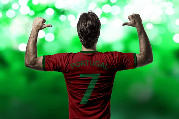 Portugiesischer Fußballspieler — Stockfoto
