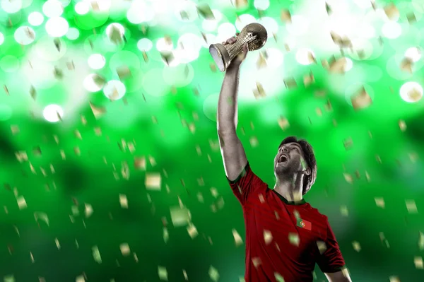 Portugalski piłkarz — Zdjęcie stockowe