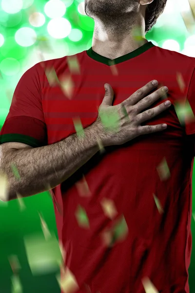 Portugisisk fotbollsspelare. — Stockfoto