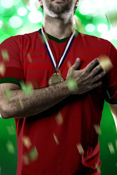 Portuguese soccer player — Stock Photo, Image