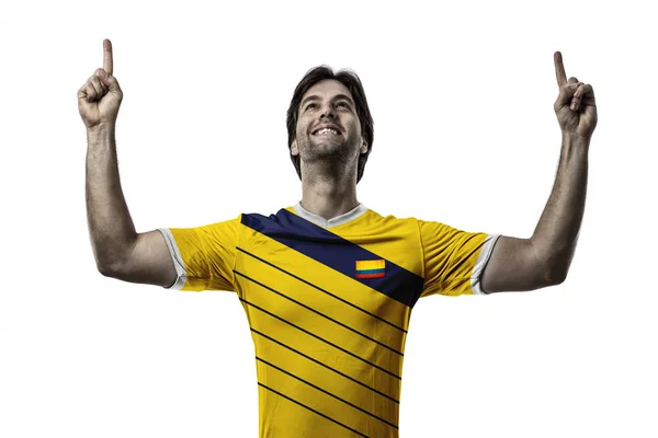 Kolumbijski piłkarz — Zdjęcie stockowe