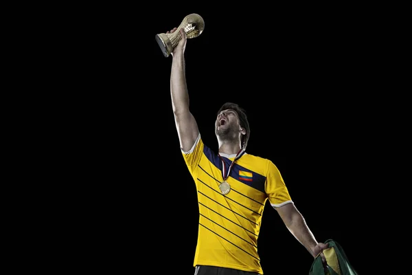 Kolumbijski piłkarz — Zdjęcie stockowe