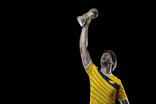 Jogador de futebol colombiano — Fotografia de Stock