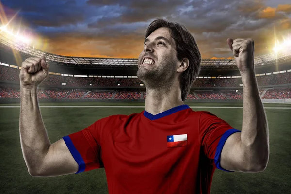 Chilean soccer player — Stock Photo, Image