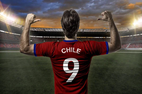 智利足球运动员 — 图库照片