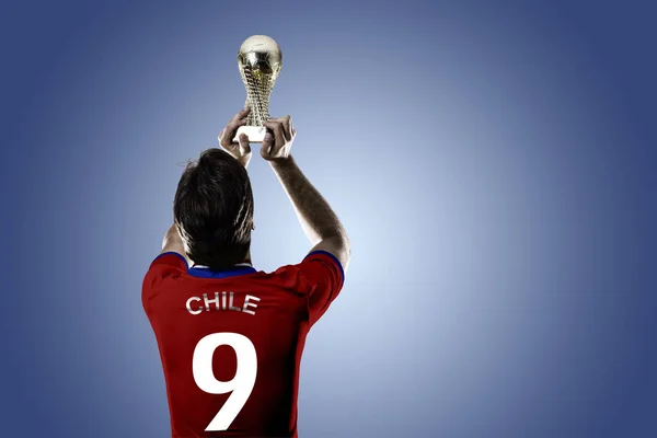Chilean soccer player — Stock Photo, Image