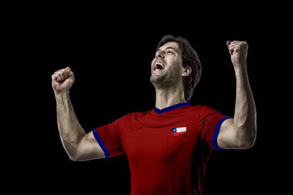 Chilensk fotbollsspelare. — Stockfoto