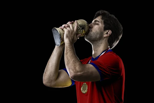 Jogador chileno de futebol — Fotografia de Stock