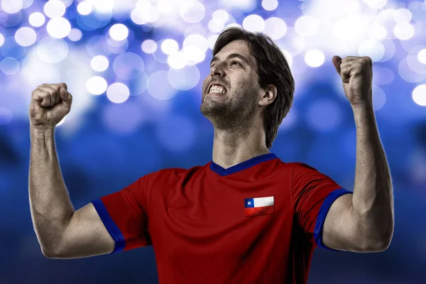 Chilean soccer player — Stock Photo, Image