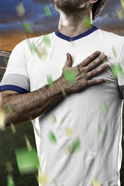 Greek soccer player — Stock Photo, Image