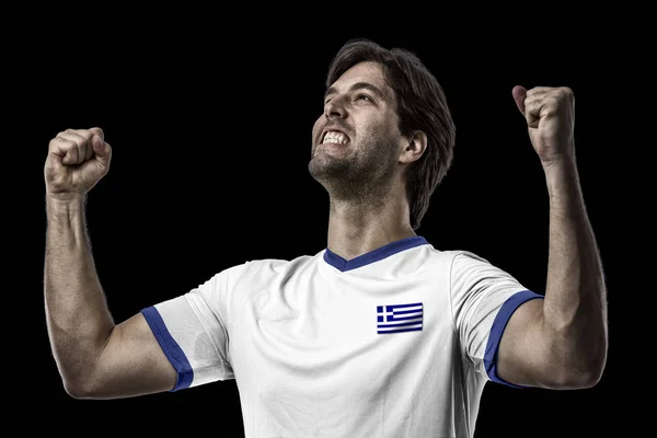 Футболист Греции — стоковое фото