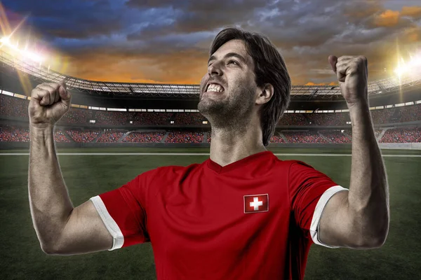 Swiss soccer player — Stock Photo, Image