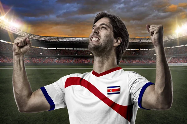 Costa rican soccer player — Stock Photo, Image