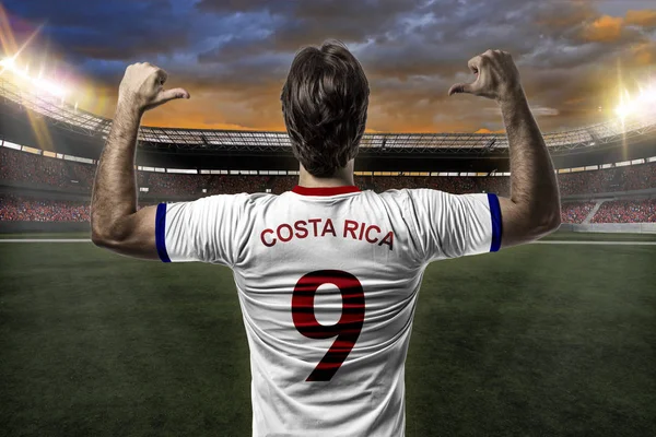 Giocatore di calcio costa rican — Foto Stock