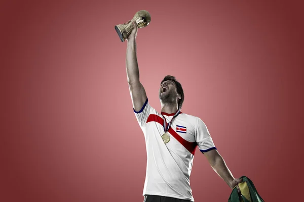 Κόστα Ρίκα παίκτης ποδοσφαίρου — Φωτογραφία Αρχείου