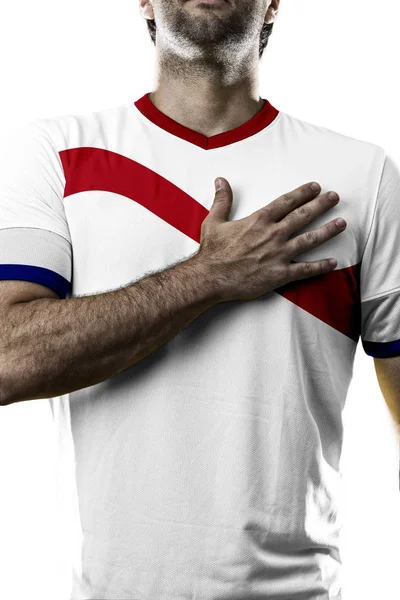 Коста Ріка футболіст — стокове фото