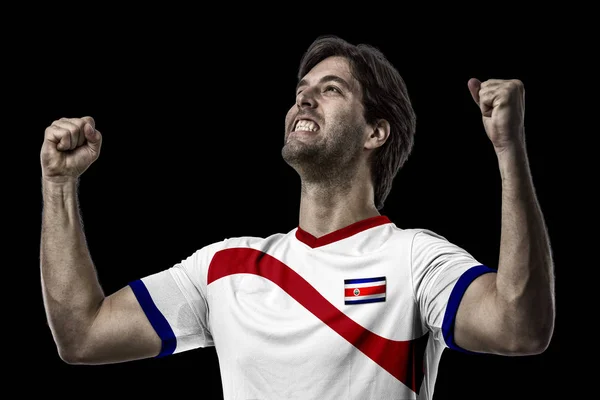 Costa rican pemain sepak bola — Stok Foto