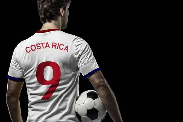哥斯达黎加足球运动员 — 图库照片