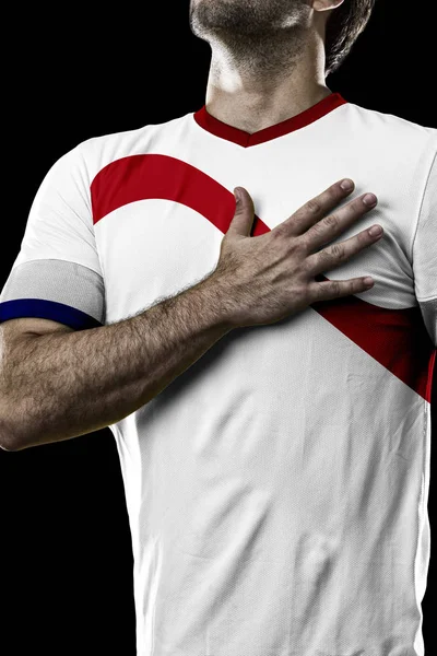 Costa rican soccer player — Stock Photo, Image