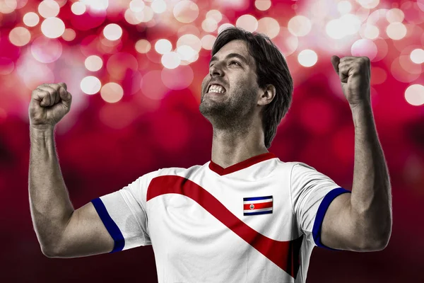 Costa rican pemain sepak bola — Stok Foto