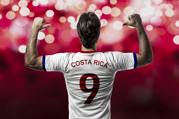 Kostarické fotbalista — Stock fotografie