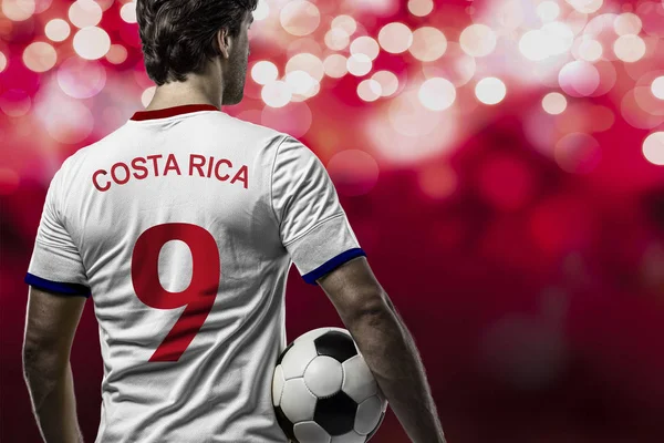 Коста-Риканский футболист — стоковое фото