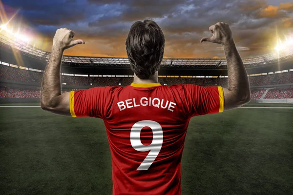 Belgian soccer player — Stock Photo, Image