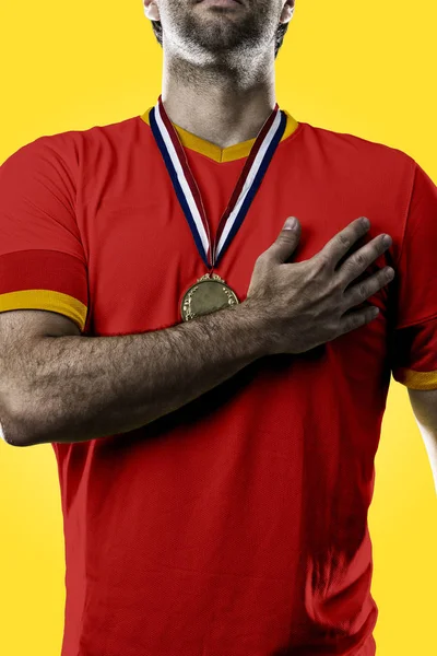 比利时足球运动员 — 图库照片