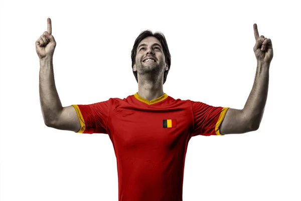 Belgický fotbalista — Stock fotografie