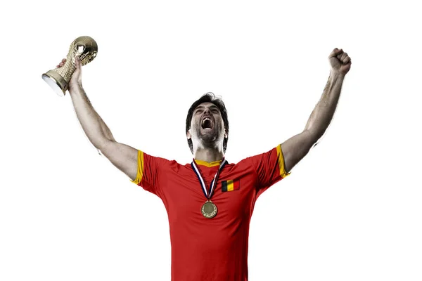 Belgian soccer player — Stock Photo, Image