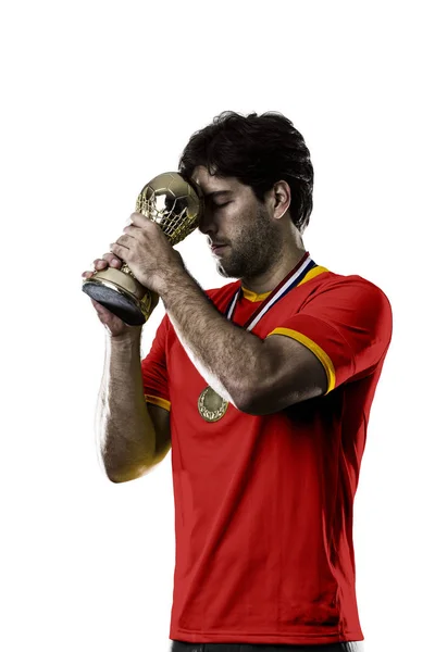 Belgian soccer player — Stock Photo, Image