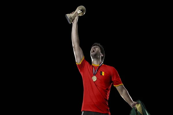Belgický fotbalista — Stock fotografie