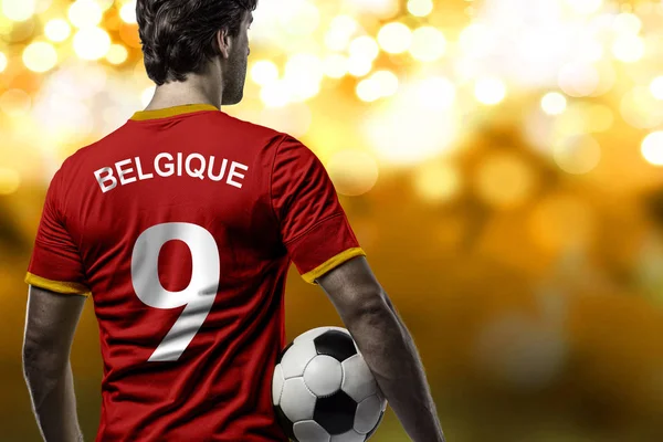Belgischer Fußballer — Stockfoto