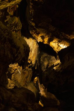 Soyut taş mağara arka planı