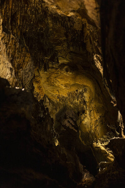 Abstract stone cave background